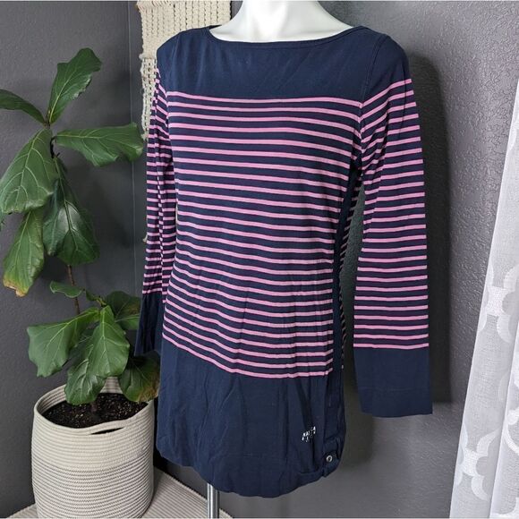 Nautica Beach Long Sleeve Nautical Cover Up - Picture 3 of 8